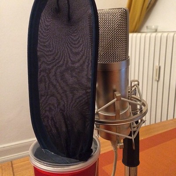 DIY Audio pop filter