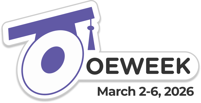 Open Education Week: March 2-6, 2026 (logo)