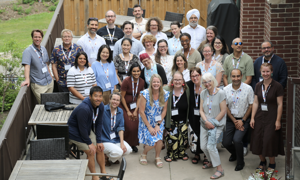 Group of attendees at the 10-Year Anniversary of the Leadership in Teaching and Learning Fellowship program.
